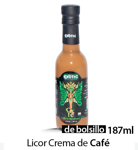 venta de licores al por mayor como licor de crema cafe tipo bileys marca exotic