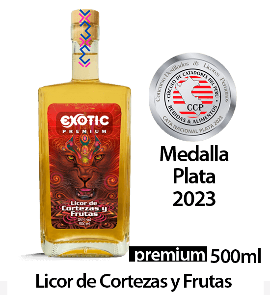 venta de licores al por mayor, macerados de pisco con cortezas de frutas 500ml, somos fabricantes marca exotic