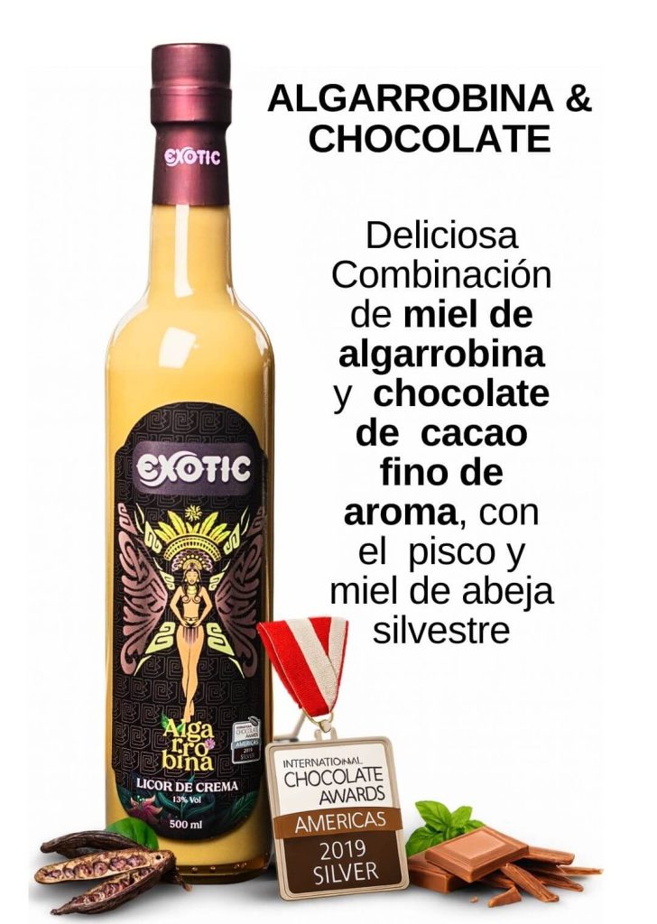 Licores de crema 500ml marca exotic