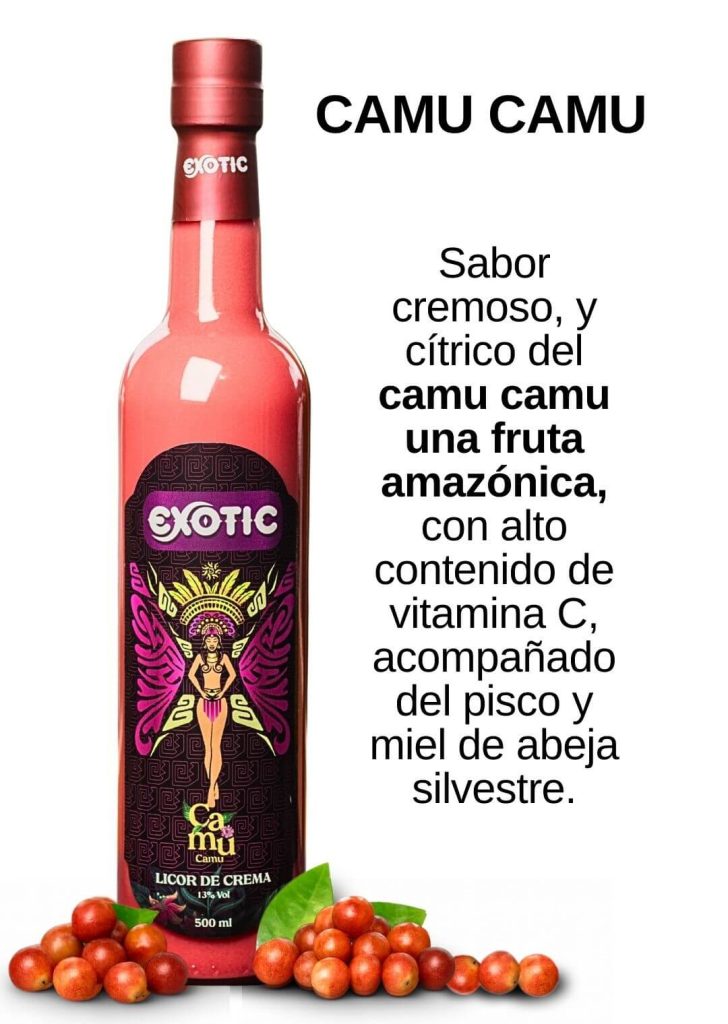 Licores de crema 500ml marca exotic