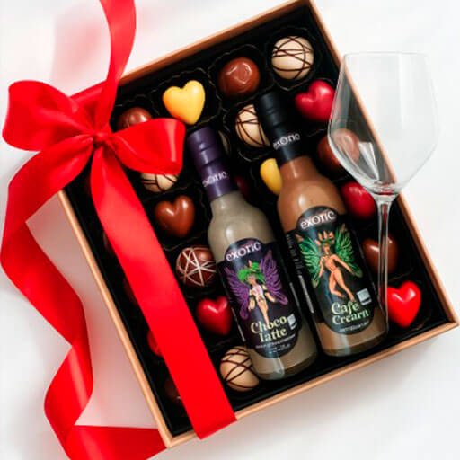 Licores de crema mini 187ml marca exotic