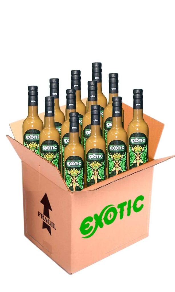 venta por mayor licor de crema, macerados, detilados marca exotic